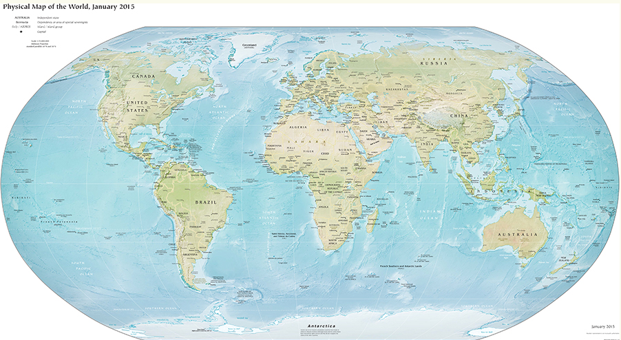 Map Of The World Today Our Maps Are Lies: How the InterReshapes Our World View 