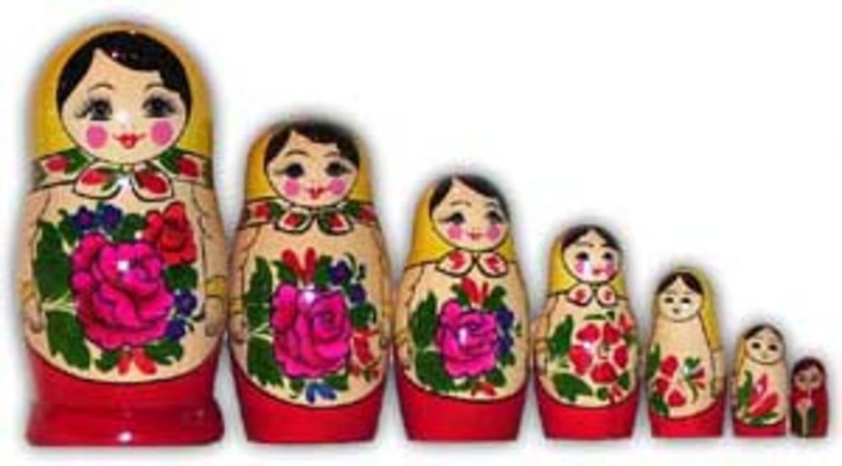russian stackable dolls