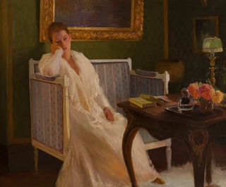 Boredom by Gaston de La Touche, 1893, Wikimedia Commons