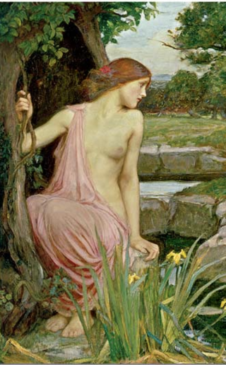ECHO AND NARCISSUS, J.W. WATERHOUSE