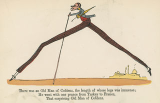 From "A Book of Nonsense," published by Frederick Warne and Co., created by Edward Lear/Copyright Look and Learn/Bridgeman Images/used with permission. From "A Book of Nonsense," published by Frederick Warne and Co., created by Edward Lear/Copyright Look and Learn/Bridgeman Images/used with permission.