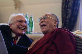 Dalai Lama with Marco Pannella by dumplife (Mihai Romanciuc)/Flickr generously made available via a Creative Commons Attribution-ShareAlike 2.0 Generic license
