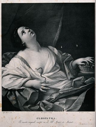 Lithograph by J. Madrazo y Agudo after a painting by Guido Reni. Wellcome Images Lithograph by J. Madrazo y Agudo after a painting by Guido Reni. Wellcome Images