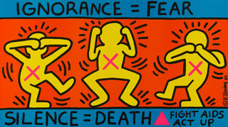  Keith Haring/Public Domain