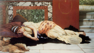 Godward-Endymion 1893, domaine public Godward-Endymion 1893, public domain