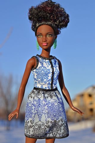 curvy black barbie