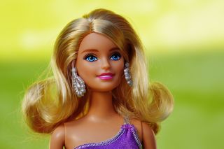 You can't buy clothes for the curvy type barbies, and my god