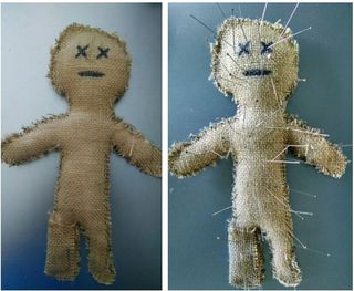 voodoo doll to hurt someone