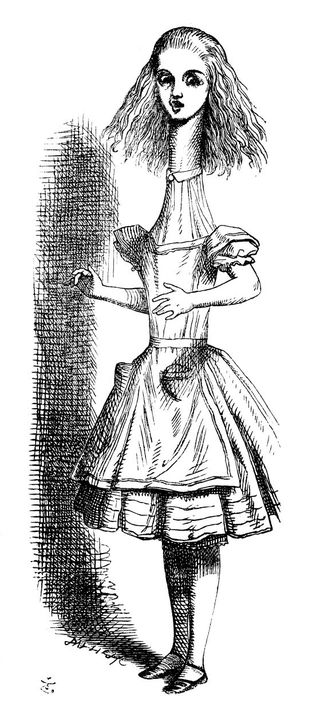 Sir John Tenniel's Illustrations for Alice in Wonderland. In the Public Domain