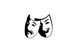 Comedy_and_tragedy_masks_without_background by Booyabazooka, CC Comedy_and_tragedy_masks_without_background by Booyabazooka, CC