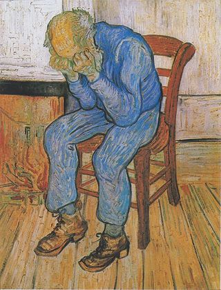 Sorrowing Old Man (At Eternity's Gate) by Vincent van Gogh/Public Domain