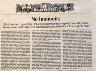  The Times (London), March 13, 2020