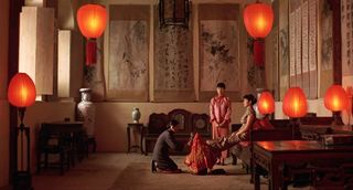 Raise the Red Lantern movie scene