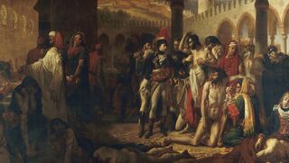 "Napoleon Bonaparte Visiting the Plague-stricken at Jaffa" by Antoine-Jean Gros/Wikimedia Commons, public domain "Napoleon Bonaparte Visiting the Plague-stricken at Jaffa" by Antoine-Jean Gros/Wikimedia Commons, public domain