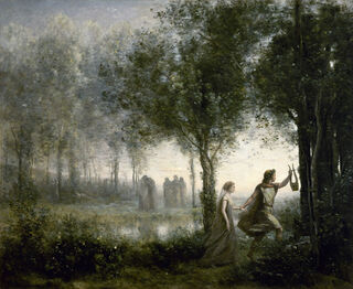Orpheus Leading Eurydice from the Underworld by Jean-Baptiste-Camille Corot/Wikimedia Commons