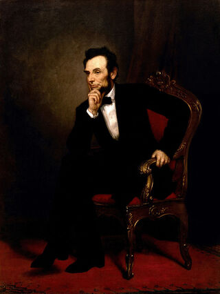 Abraham Lincoln, by George Peter Alexander Healy, 1969/Wikimedia Commons, Public Domain
