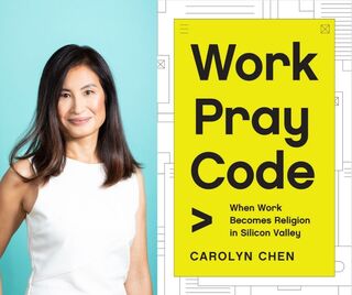 Carolyn Chen and her book, with permission of the author