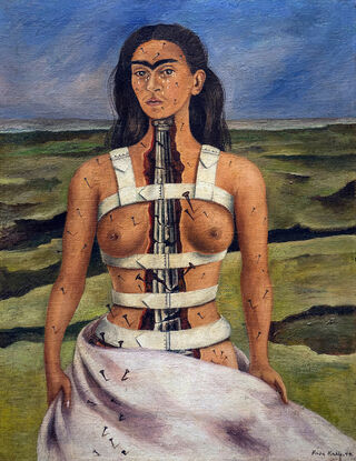 Source: Copyright 2022 Banco de Mexico Diego Rivera Frida Kahlo Museums Trust, Mexico, D.F./Artists Rights Society (ARS) New York. Credit: Museo Dolores Olmedo Patino, Mexico City. Copyright photo: Leonard de Selva/Bridgeman Images. Used with permission of ARS and Bridgeman Images.