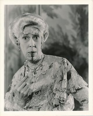 Edna May Oliver, publicity photo from “No More Ladies,” 1935, public domain image, Stephen McNulty, photographer. Courtesy Wikimedia.