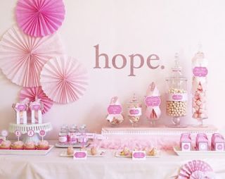 Hope for a Cure Party Ideas