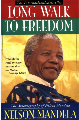 Nelson Mandela Long Walk to Freedom book jacket