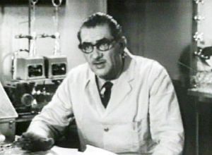 Robert White-Stephens of the American Cyanamid Co. as he appeared on “CBS Report