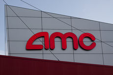 A picture of a sign showing the AMC logo