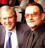 Bush and Bono