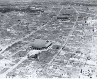 Tokyo after March 1945 firebombing