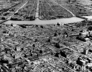 Hiroshima after Augusut 1945 bombing