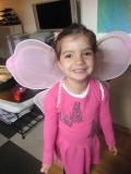 sophia with butterfly wings