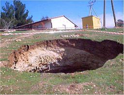 Mosul Dam Sinkhole