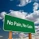 an essay on no pain no gain