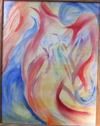 "Emotions as Persons" original oil by Frank John Ninivaggi "Emotions as Persons" original oil by Frank John Ninivaggi