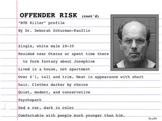 are offender profiles useful in police investigations