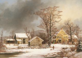 A Cold Morning’ (1861)/Wikimedia Commons A Cold Morning’ (1861)/Wikimedia Commons