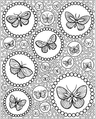 The Calm Adult Coloring Book: Lovely Images To Set Your