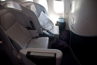 Air New Zealand's Premium Economy Cabin by Phillip Capper Flickr Licensed Under CC BY 2.0