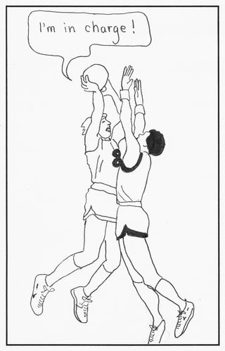 Drawing by E. Wagele from "The Enneagram for Teens"