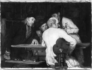 Eduard Kurzbauer / The Dispute / Walters Art Museum / Wikimedia Commons / Public Domain Eduard Kurzbauer / The Dispute / Walters Art Museum / Wikimedia Commons / Public Domain