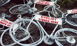 Ghost Bike - the beginning by velo_city Flickr Licensed Under CC BY 2.0