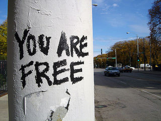 You Are Free by Chris Metcalf, Flickr (CC BY 2.0)