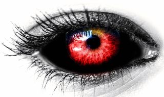 Eye, Black, Reds, Female, Red Color, labeled for reuse, Pixabay
