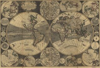 A new and correct map of the world, W. Godson, 1702, G3200 1702 .G6, Library of Congress Geography and Map Division Washington, D.C. 