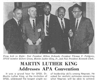 When Martin Luther King Jr Addressed Social Scientists Psychology Today