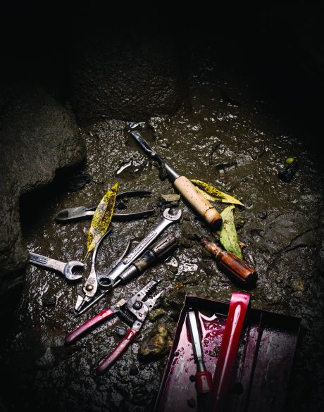 Tools in the dirt