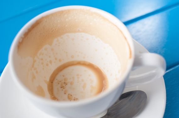 Is this your dirty mug? Dirty coffee mug