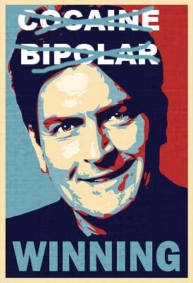 We know he should be diagnosed with something! image of Charlie Sheen