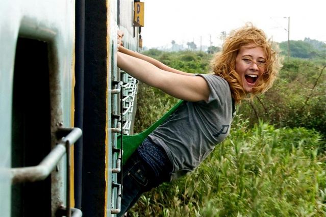 Angie LeVan - from a train in India