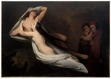 Arey Scheffer, Paolo and Francesca © Mead Art Museum, Amherst College Arey Scheffer, Paolo and Francesca